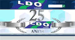 Desktop Screenshot of ldoturismo.com.br