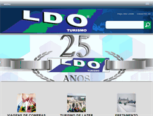 Tablet Screenshot of ldoturismo.com.br